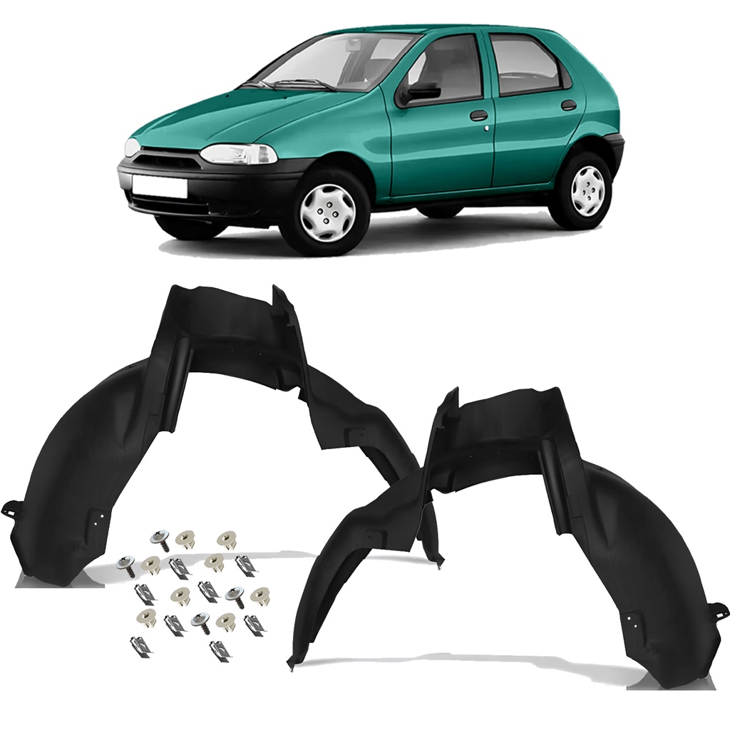 Par Parabarro Dianteiro Palio e Palio Weekend 1996 1997 1998 1999 2000 Com Grampos Fixadores em Oferta na Shopee