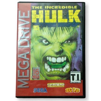 Jogo The Incredible Hulk Original - Mega Drive