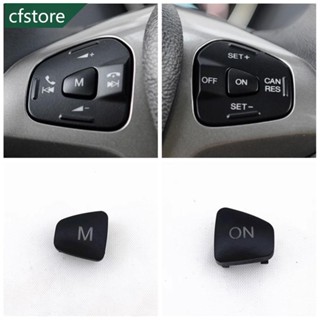 CFSTORE Volante Do Carro Botão De Volume De Áudio Controle De Cruzeiro M ON Para Ford Escort Fiesta MK7 MK8 ST Ecosport 2013-2018 O2Q3