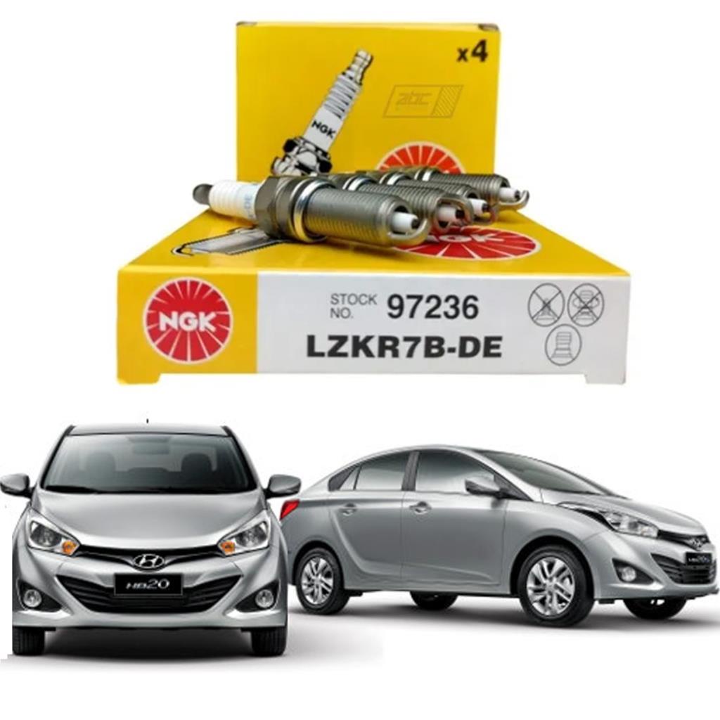 Jogo Vela de Ignicao HB20 HB20S 1.6 16v Flex em Oferta na Shopee