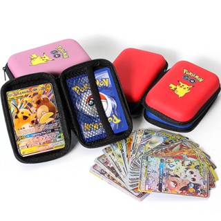 Pokemon Pikachu Game Card/50 Capacidade Porta-Cartões Com Foto Álbum Estojo Rígido/Caixa De Fones De Ouvido Presentes De Natal