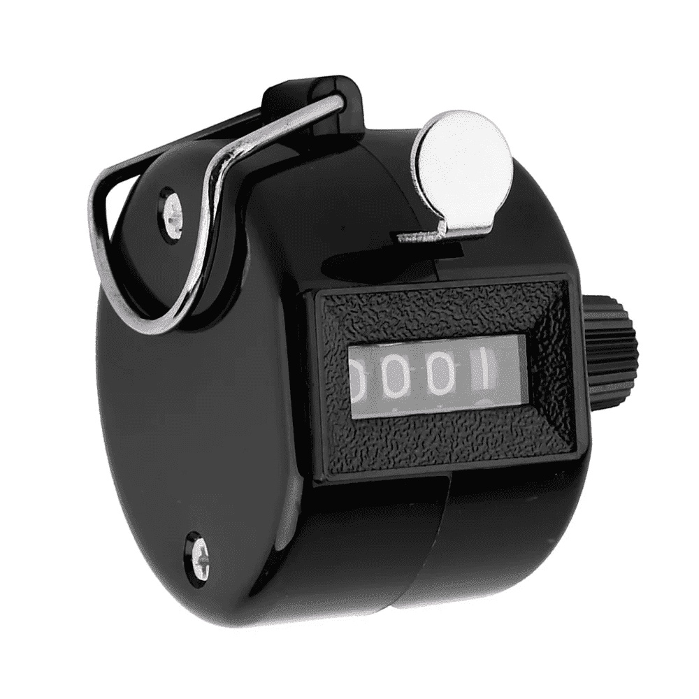 Contador Manual De Pessoas 4 Dígitos Controle Entrada Eventos 101