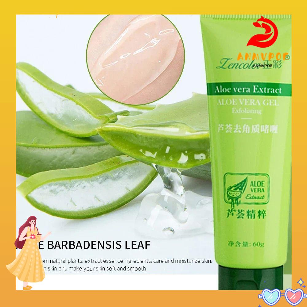 ANMVPOE Gel Creme , Aloe De Limpeza Profunda Vera Esfoliante , Hidratante Facial Refrescante Melhora O Para Mulheres Blackheads