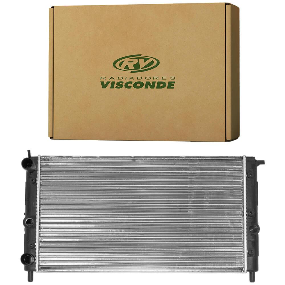 Radiador Fiat Uno 2001 a 2004 Com Ar Visconde em Oferta na Shopee