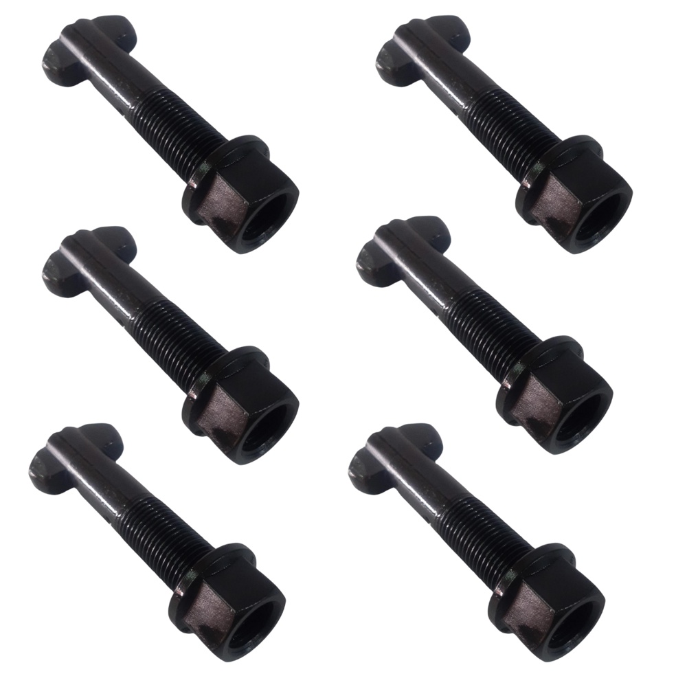 Kit 6 Parafusos Roda Raiada 20x80mm Rosca Grossa 2.0 Cabeça Martelo em Oferta na Shopee