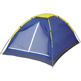 Barraca para acampar Iglu 3 Lugares Poliéster reforçada 9034 - Mor