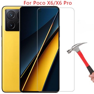 Para Xiaomi POCO X6 M6 Pro 4G 5G C65 Vidro Temperado Protetor De Tela Frontal De