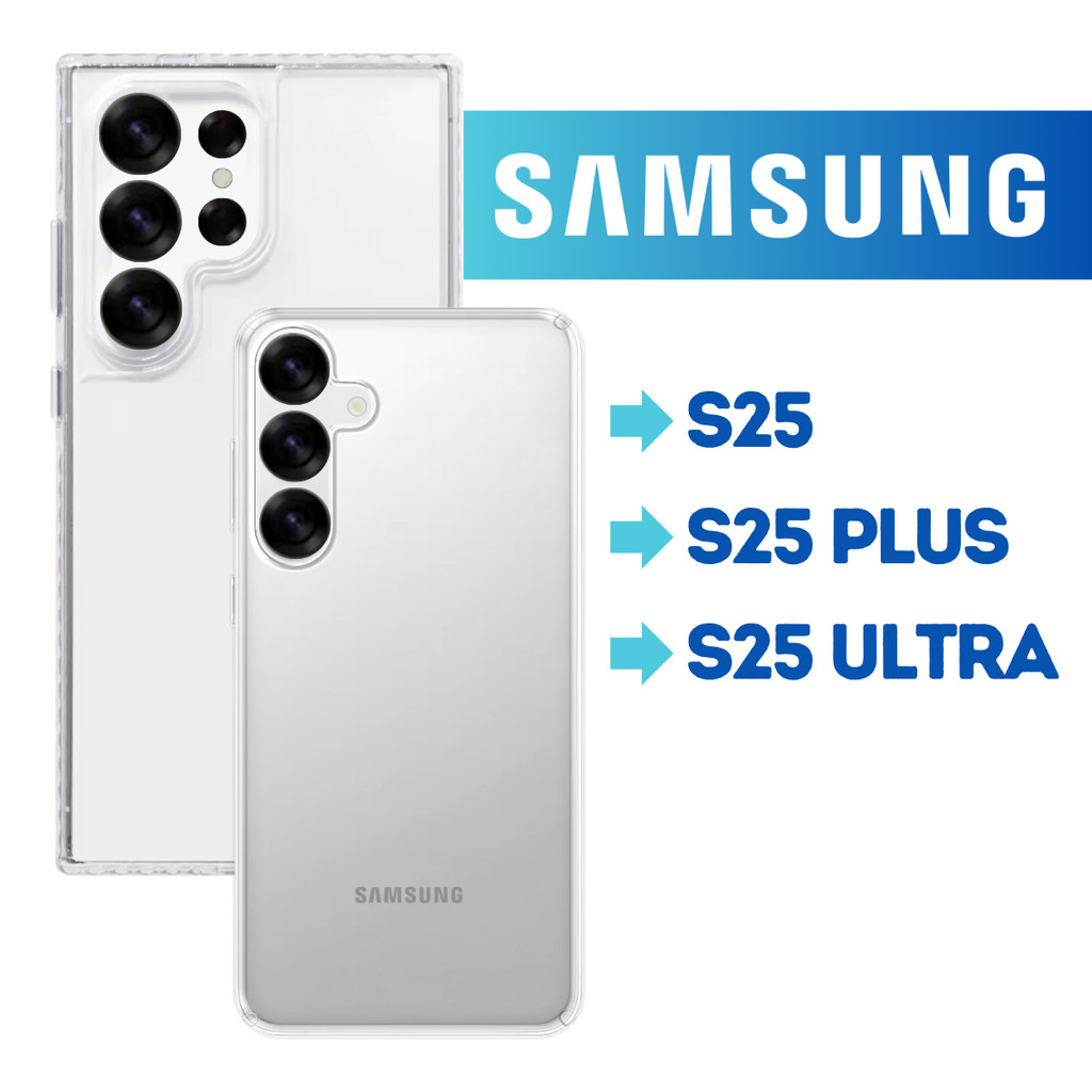 Capa Capinha Transparente Anti Impacto TPU Para Samsung Galaxy S25 / S25 Plus / S25 Ultra em Oferta na Shopee