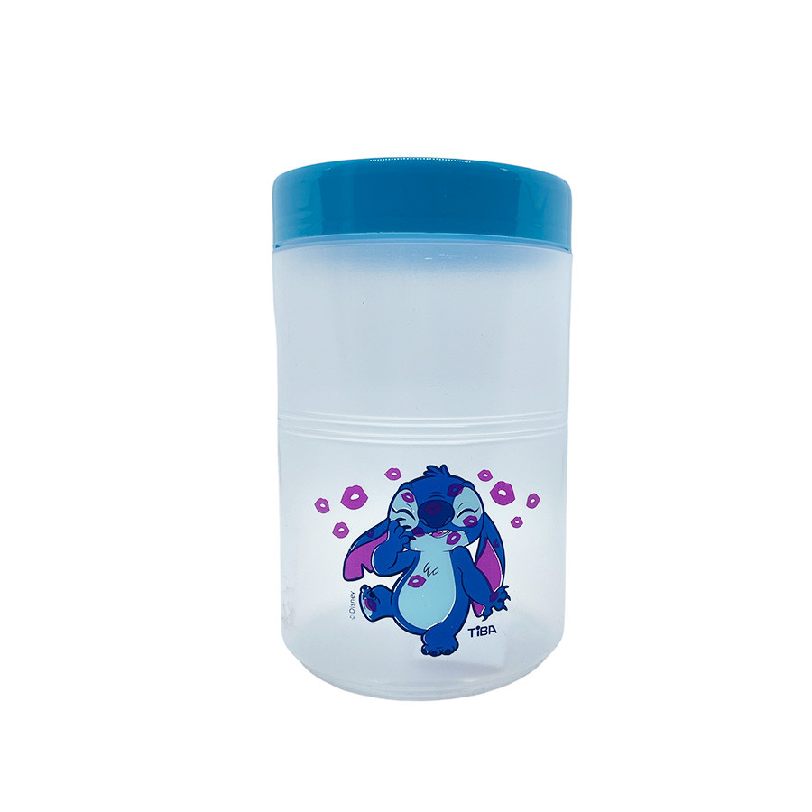 Pote de Plástico Organizador Stitch - 15,5x9,5 - 1100ml - 1 unidade - Rizzo