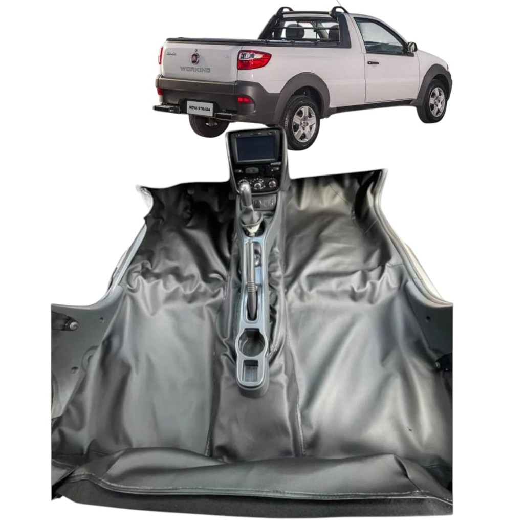 Tapete Assoalho FIAT Strada Cabine Simples working 2013/19