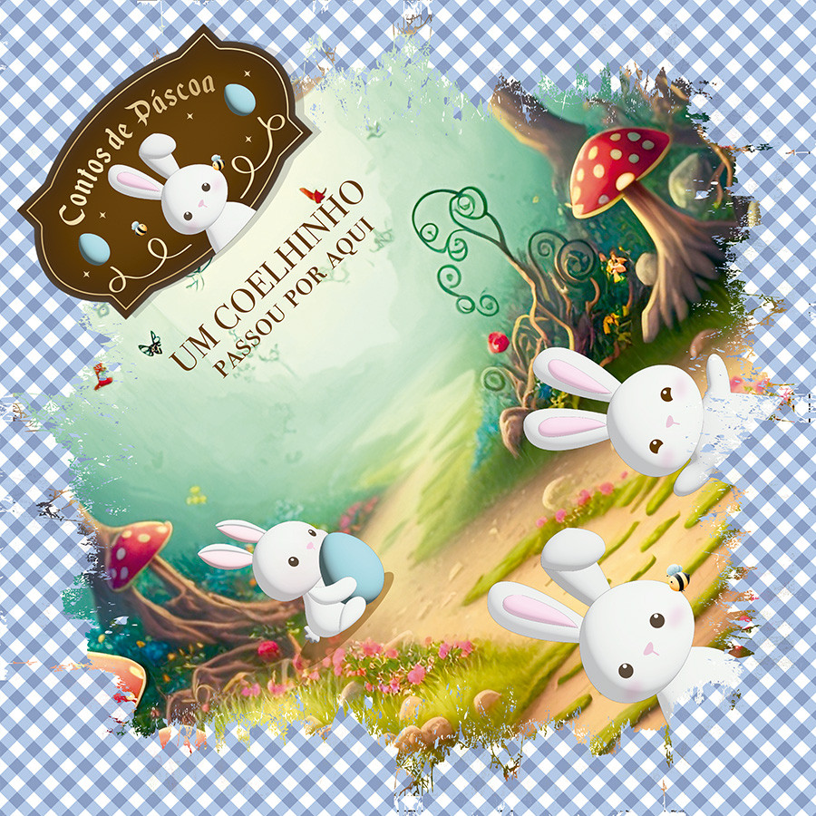 Saco Express 44x44cm para Ovos de 500g a 750g - Contos Páscoa Azul - 5 unidades - Cromus - Rizzo em Oferta na Shopee