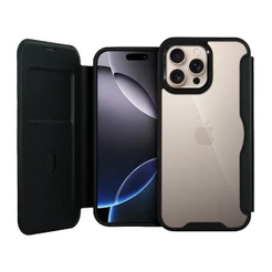 Capa Case Capinha Carteira Dual para iPhone 16 Pro Max Porta-Cartão, Proteção Reforçada - Gshield
