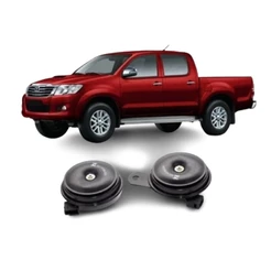Buzina Vt219 12v Corolla Hilux Etios Yaris Som Forte Plug Original Alta Qualidade