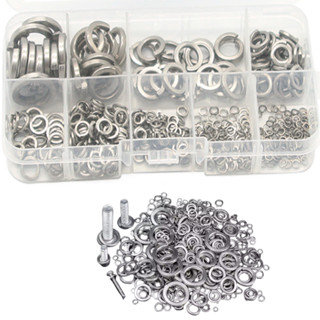 KIT 480 ARRUELAS PRESSAO INOX M2 M2.5 M3 M4 M5 M6 M8 M10 M12 em Oferta na Shopee