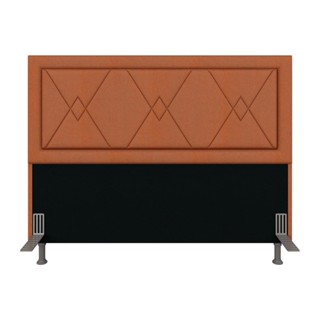 Cabeceira Estofada Para Cama Queen Valência Terracota - M. Arapongas em Oferta na Shopee