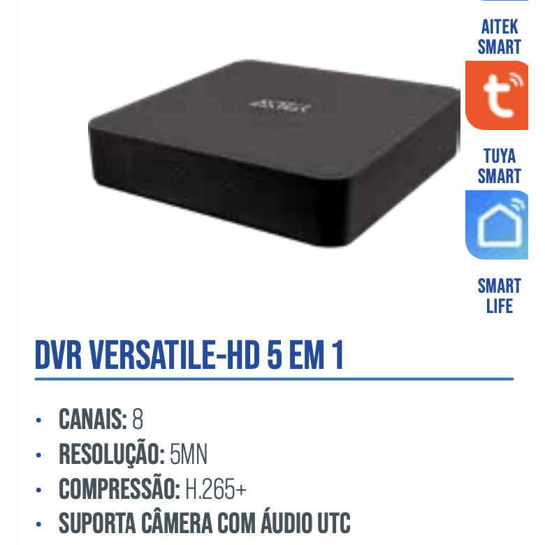 Dvr Aitek 8 Canais: Onde Comprar | BuscaProdutos