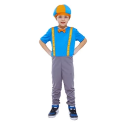 Fantasia Blippi Infantil – Macacão E Chapéu
