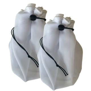 Kit 2 Coador Voal Voil Para Leite Queijo Vegetais Suco Kefir