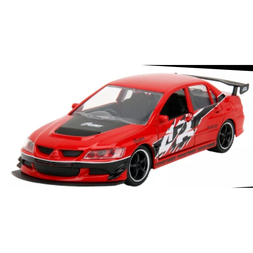 Miniatura Carro Mitsubishi Lancer Evolution IX - Velozes e Furiosos - 1:32 - Jada Toys