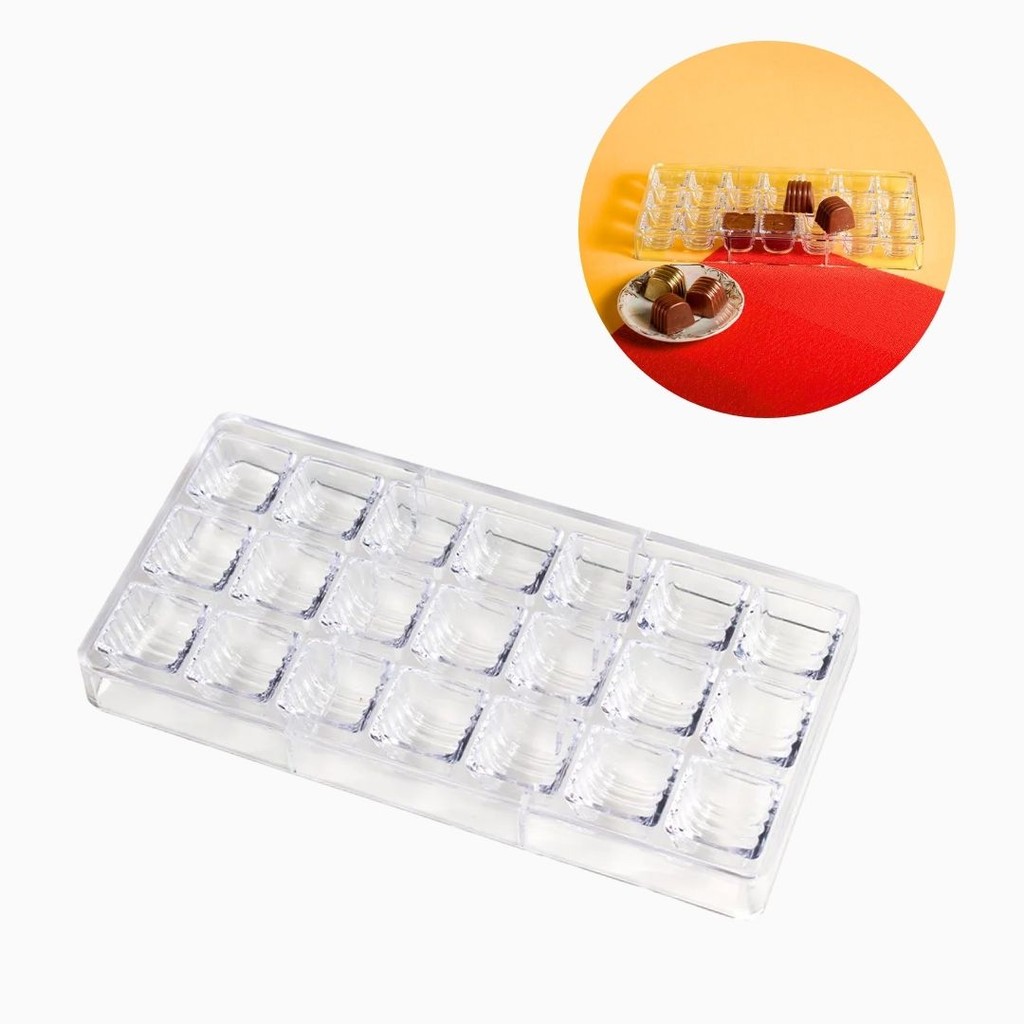 FÔRMA PARA CHOCOLATE WAVE (20 g) TÁBATA ROMERO (Blue Star) em Oferta na Shopee