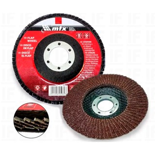 Disco Lixa Flap 4.1/2 Aço Madeira P/ Esmerilhadeira 115mm