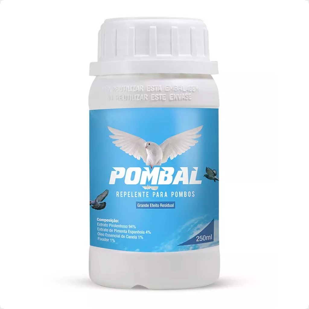 Pombal Repelente para Pombos - 250 mL em Oferta na Shopee