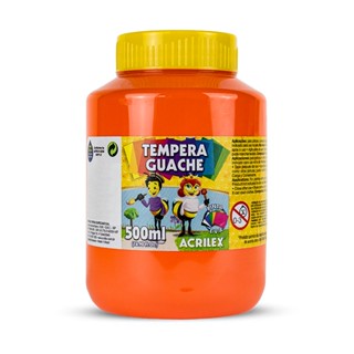 Tinta guache Laranja 500ml 517 Acrilex