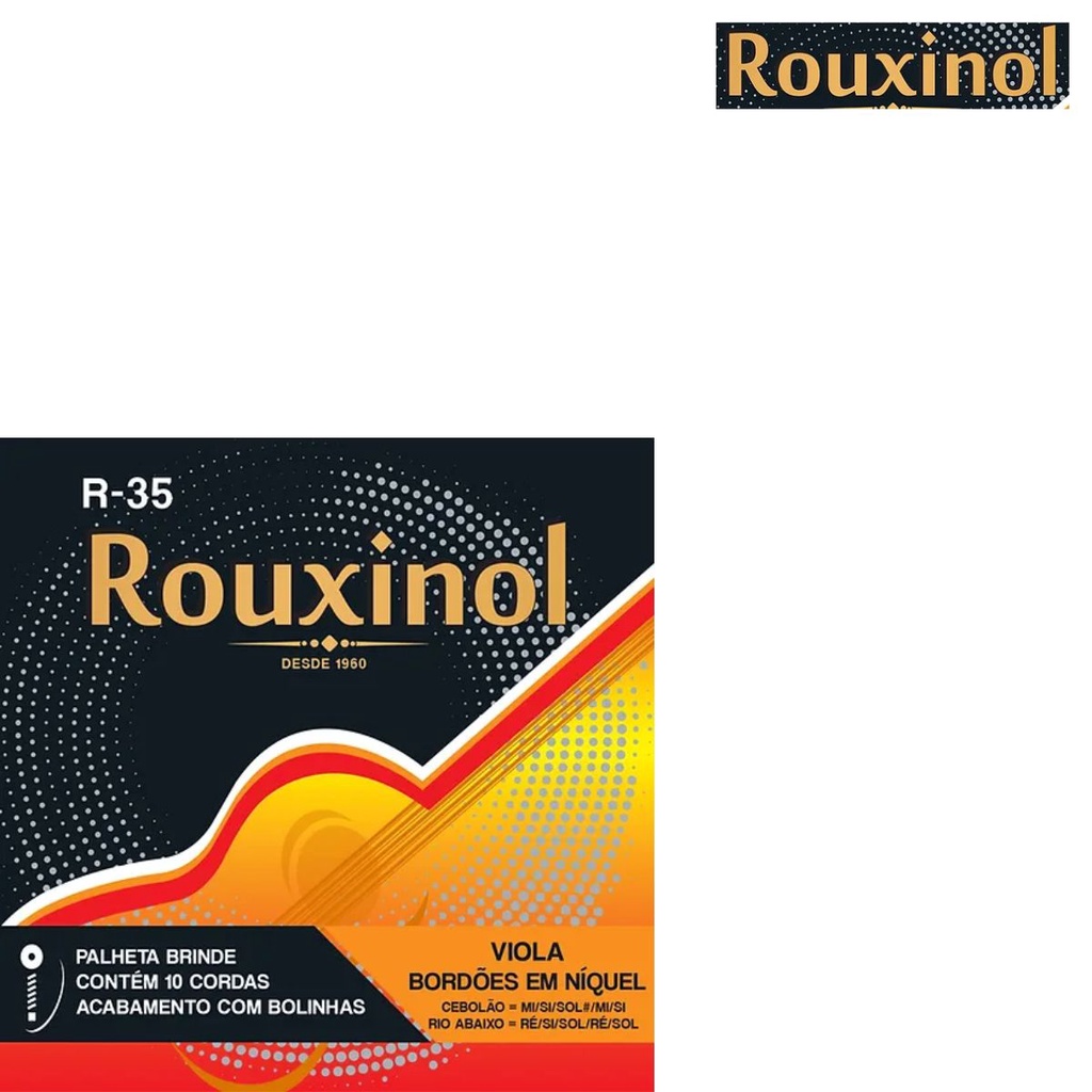 Encordoamento Viola Maxima R35 Rouxinol  PRR35L