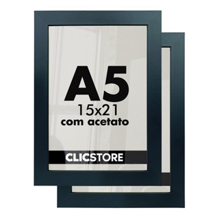Kit 2 Molduras 15x21 Foto A5 Porta Retrato Parede Qualidade Premium Acetato Quadros Decoração Arte Imagem Sala Quarto em Oferta na Shopee