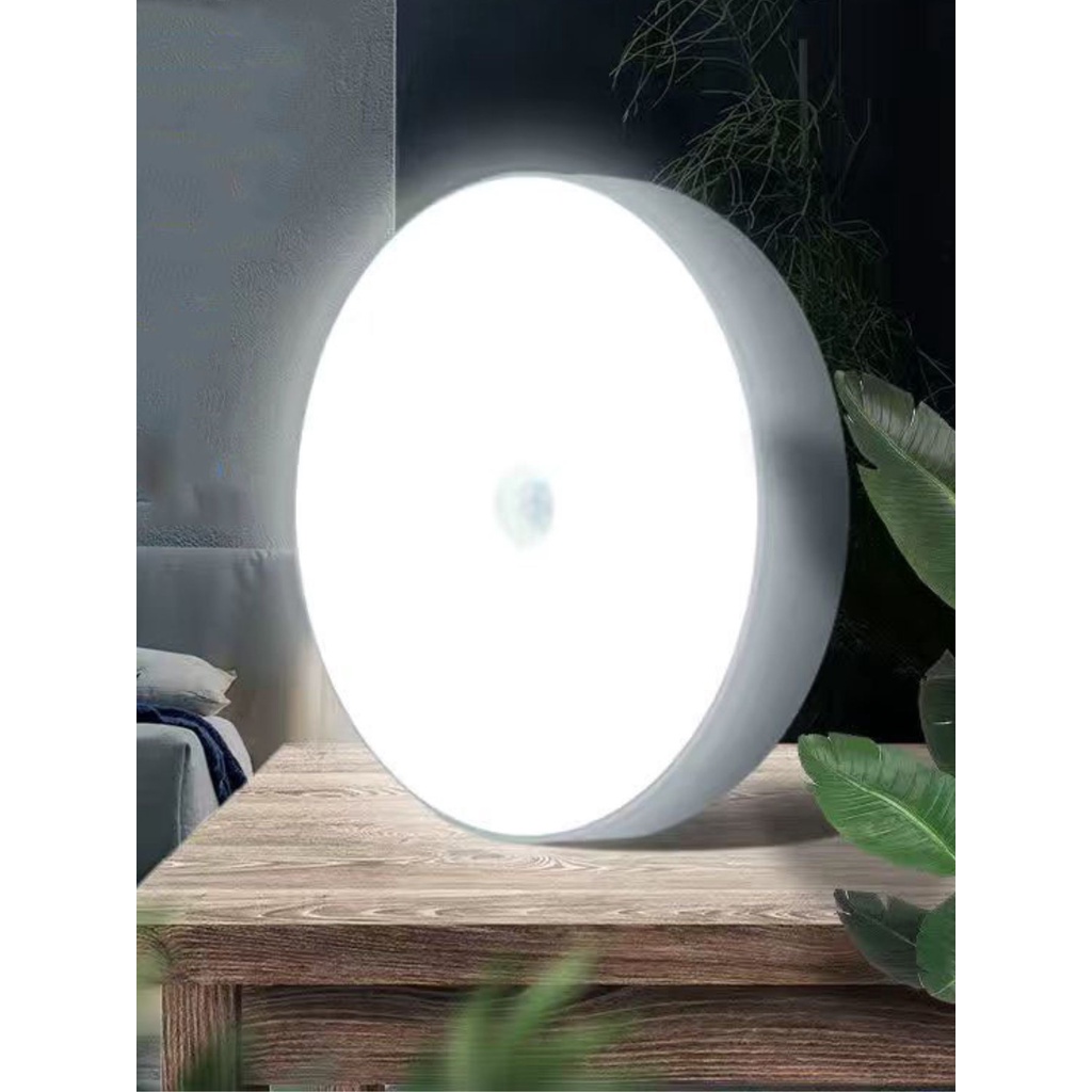 HYQ1545 Luminárias Lâmpada Led Sem fio com Sensor Presença recarregável
