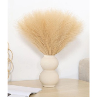 Haste de Capim dos Pampas Artificial Para Decoração Arranjos em Oferta na Shopee