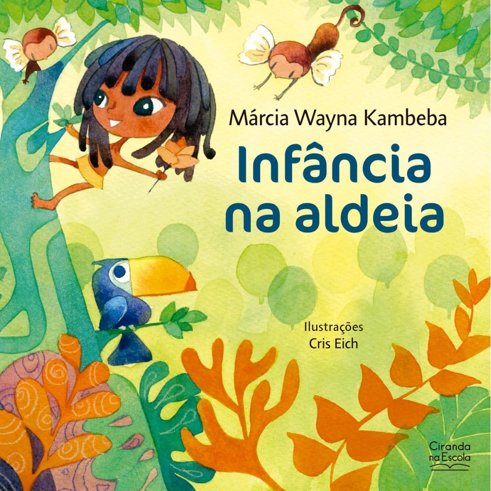 Livro Literatura infantil Infância na aldeia em Oferta na Shopee