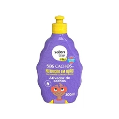 Ativador de Cachos Salon Line SOS Cachos Kids Nutrição em Ação 300ml