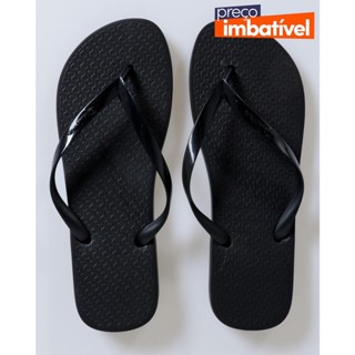 Chinelo Ipanema Feminino Clássico Fine Preto