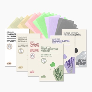 100 Folhas De óLeo Perfumado Para Mulher Com Controle De Oleosidade Facial em Oferta na Shopee