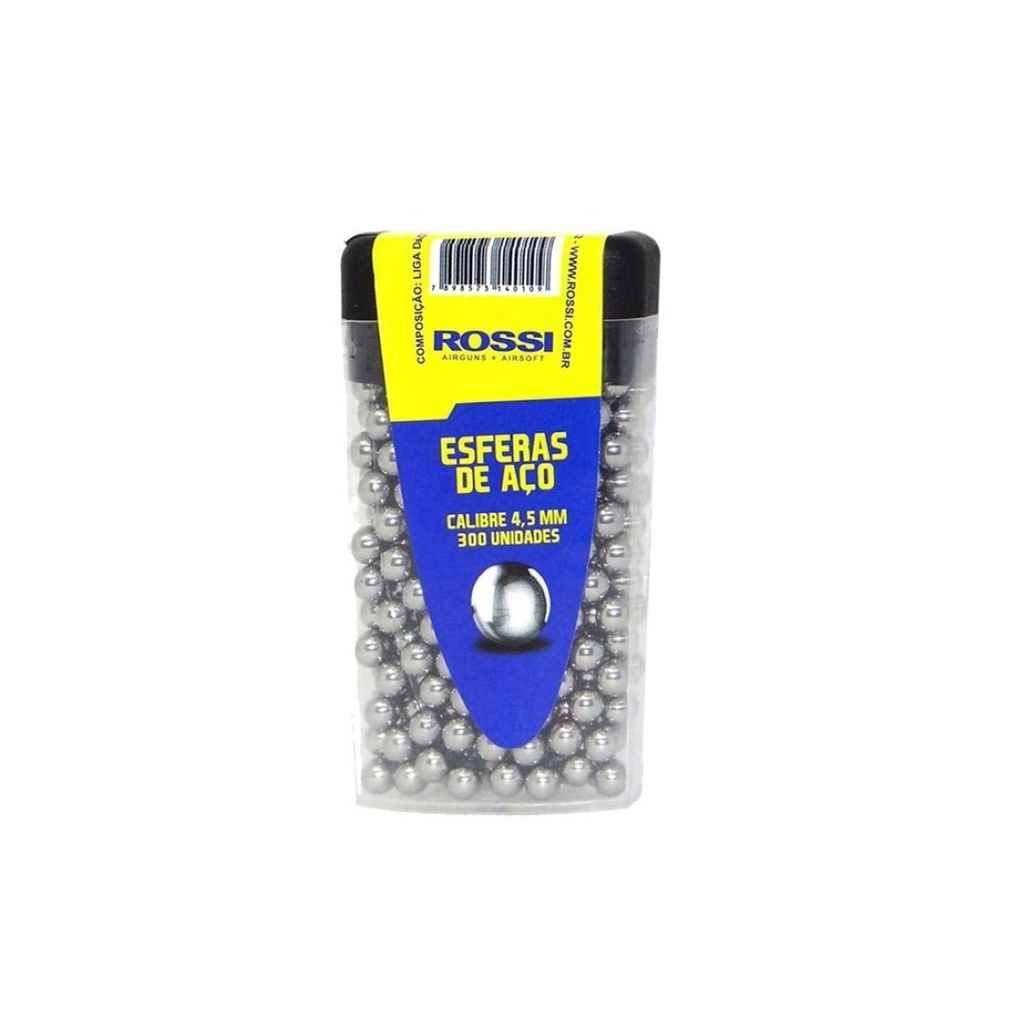 Esferas de Aço Rossi 4.5mm 300un. em Oferta na Shopee