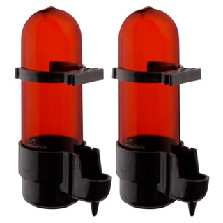 Kit 2 Bebedouro Kotori K42 Fumê Âmbar Marrom Escuro Gaiola Malha Fina 55ml Curió Coleiro Canários em Oferta na Shopee