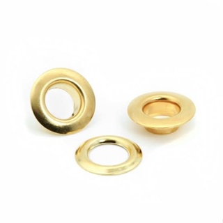 Ilhós Zero Dourado com Arruela - 50 Unidades em Oferta na Shopee