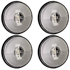 4 Lanterna Lateral Caminhão Carreta Baú Randon LED BIVOLT CR