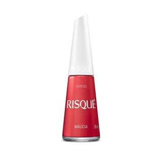 Esmalte Risqué Cremoso Malícia Hipoalergênico Com 8Ml
