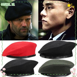 Boné Uniforme OOSTAR , Unisexo Mulher Boina De Lã , Moda Homem Soldado Do Exército Francês Chapéu De