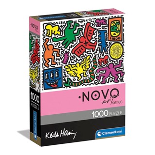 Puzzle 1000 Peças Grafite de Keith Haring - Clementoni - Imp.