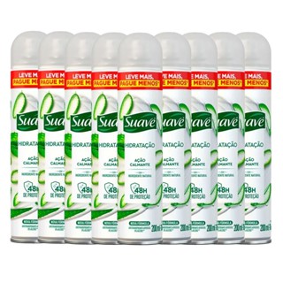 Kit Desodorante Aerosol Suave Ação Calmante 200ml - 9 Unidades