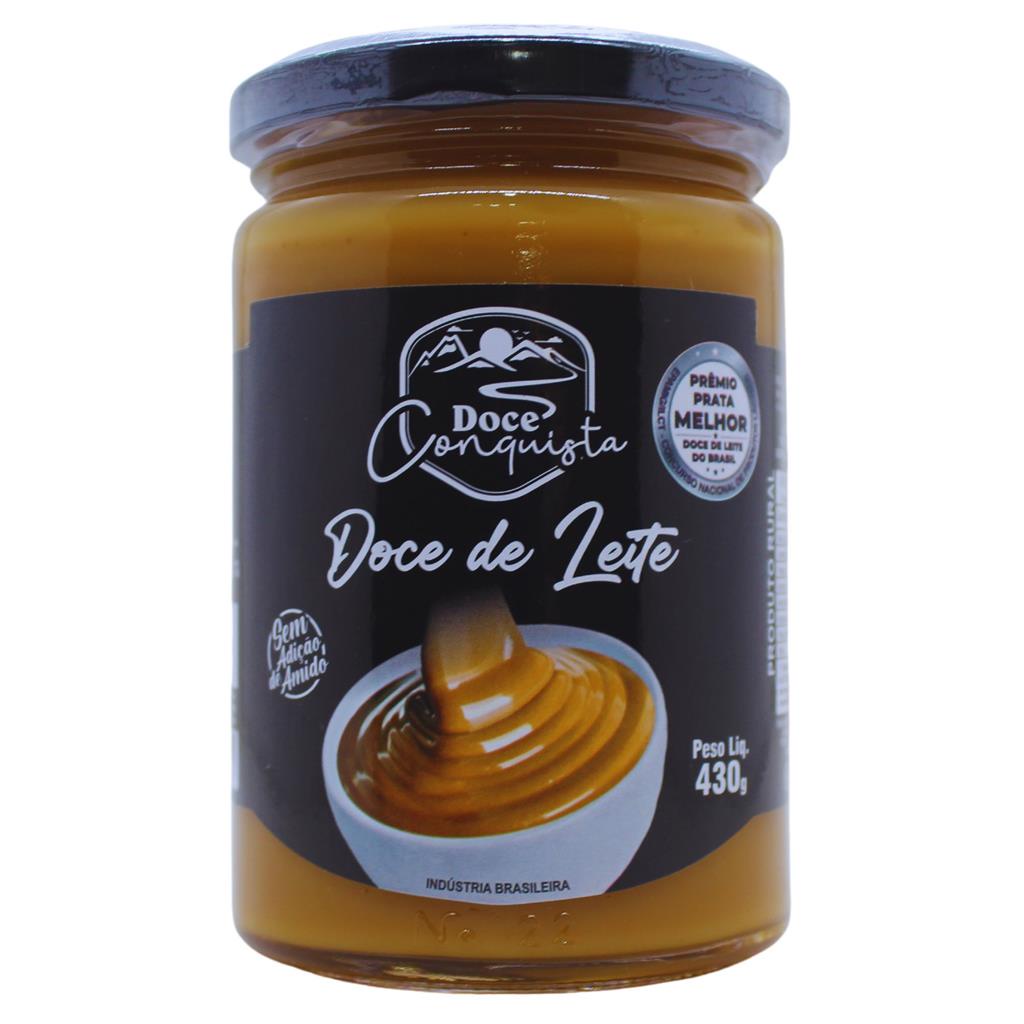 DOCE DE LEITE PURO 430G SEM ADICAO DE AMIDO DOCE CONQUISTA