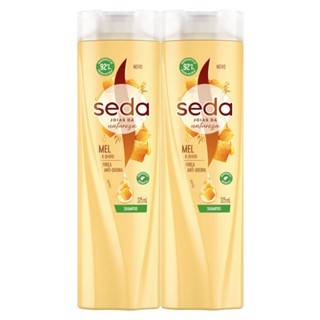 Kit 2 Shampoo Seda Joias da Natureza Mel e Aveia 325ml