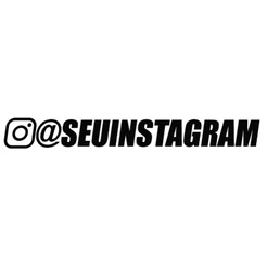 ADESIVO COM SEU INSTAGRAM