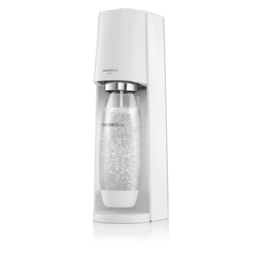 Máquina para Gaseificar Água Terra Sodastream Branca em Oferta na Shopee