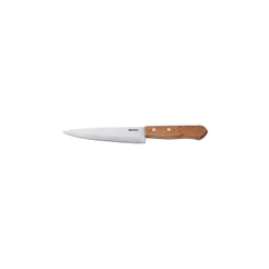 Faca Para Cozinha - Brinox Part 6'' 28 cm - Cabo De Madeira