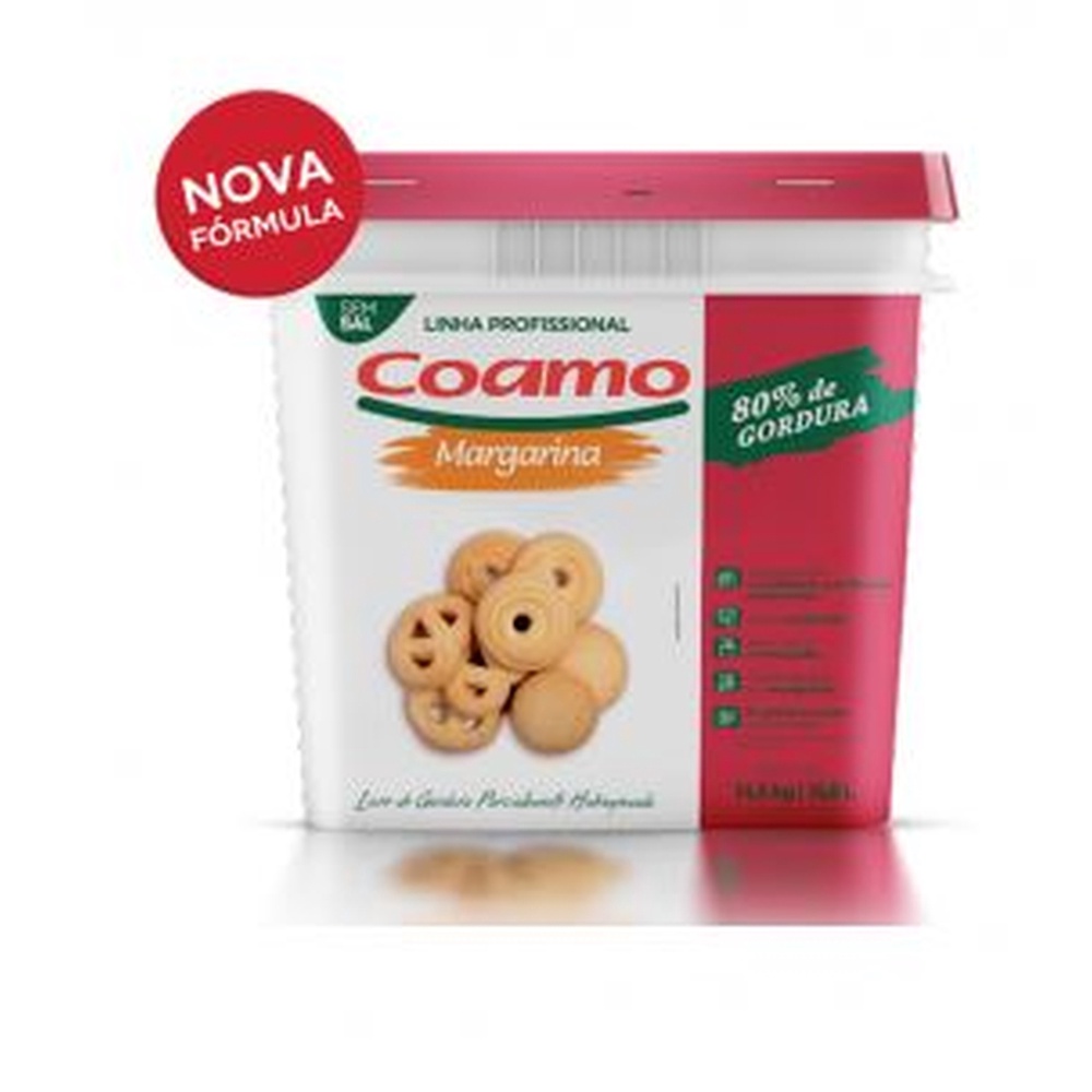 Margarina 80% Lipídios Com Sal 14,5kg - Coamo em Oferta na Shopee