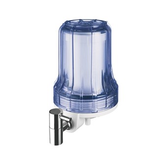 Filtro Purificador de Água para Ponto de Uso Loren Acqua 5” Transparente Lorenzetti Bica Metal Pia Cozinha